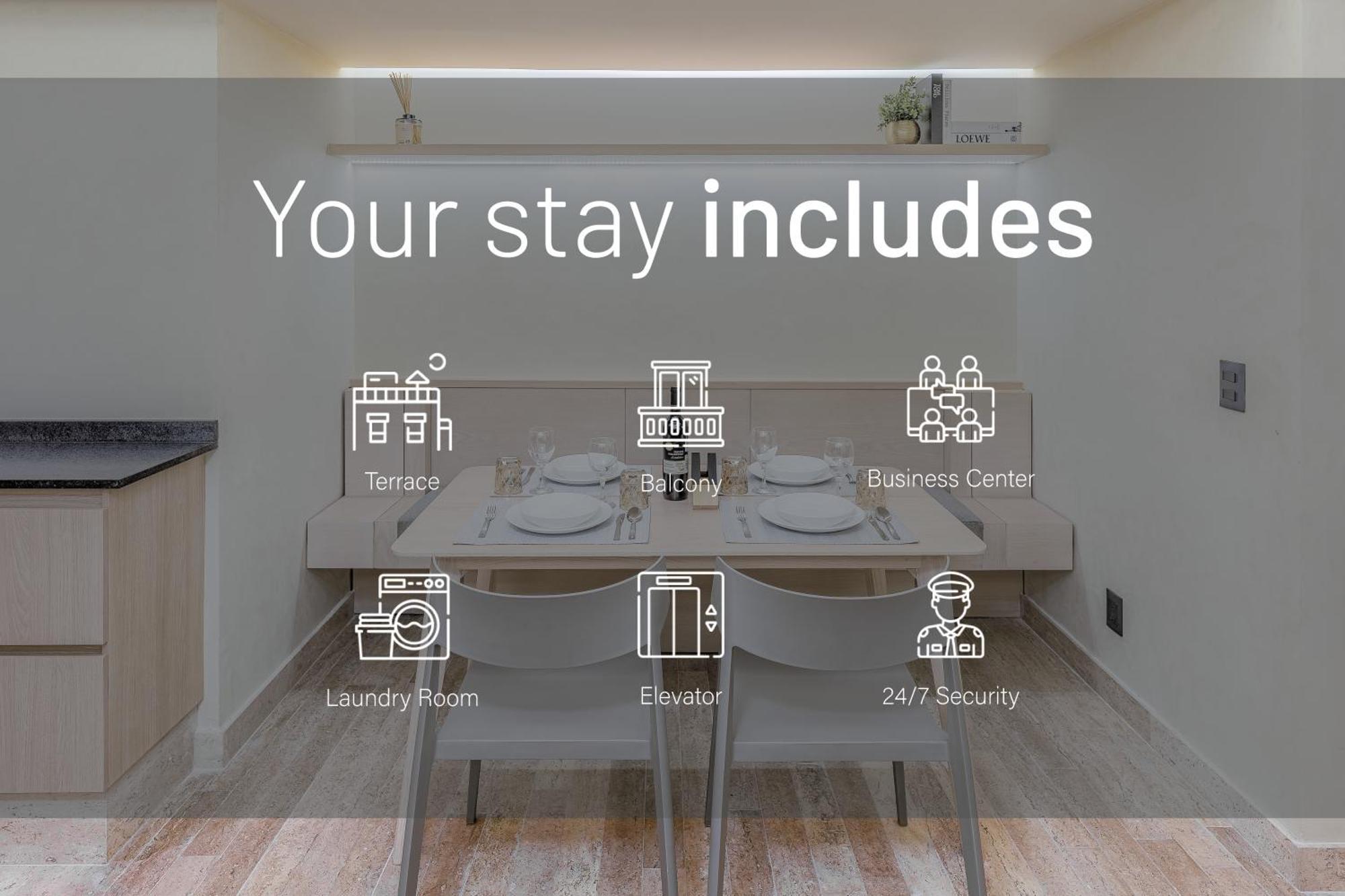 מקסיקו סיטי Capitalia - Luxury Apartments - Homero חדר תמונה