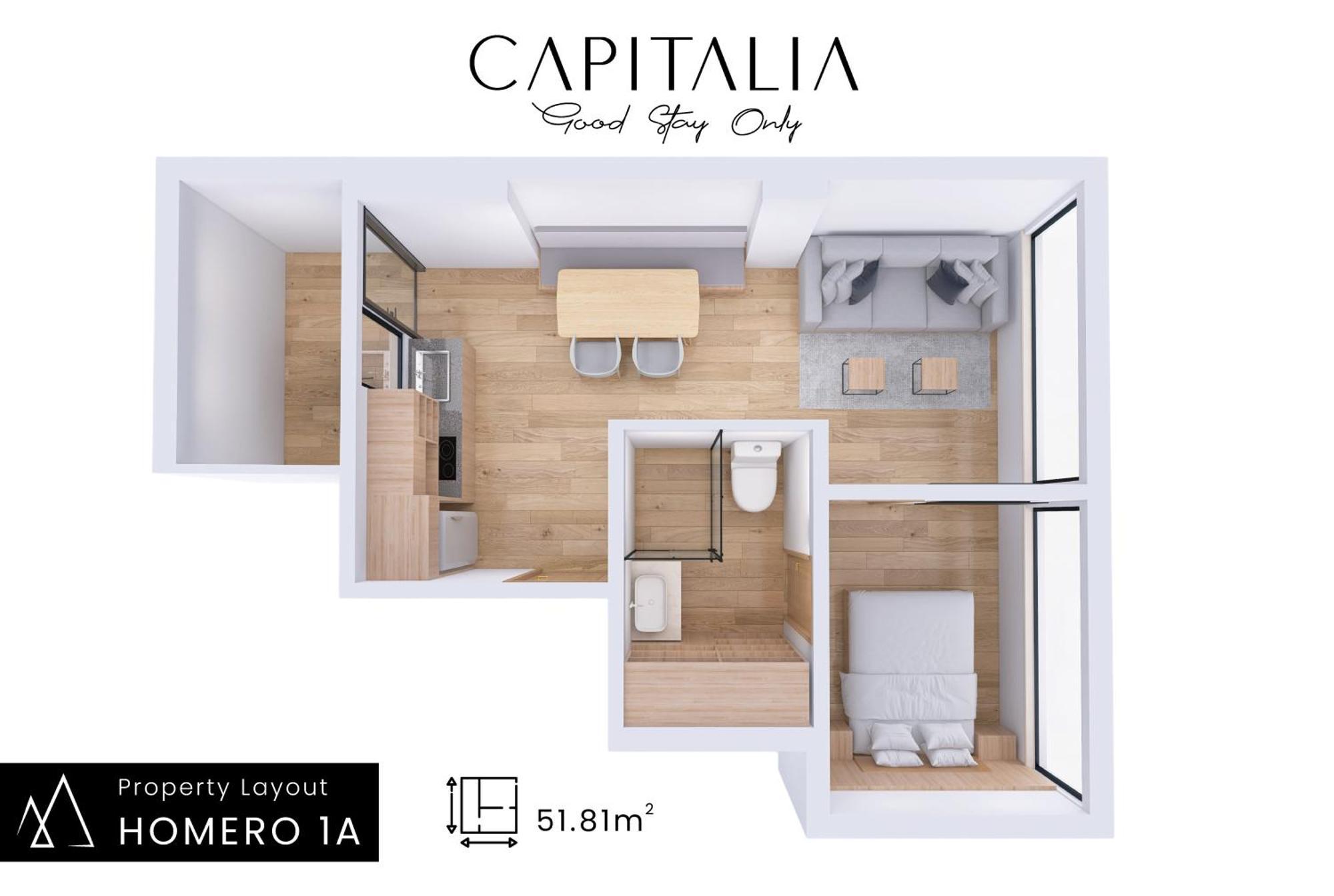 מקסיקו סיטי Capitalia - Luxury Apartments - Homero חדר תמונה